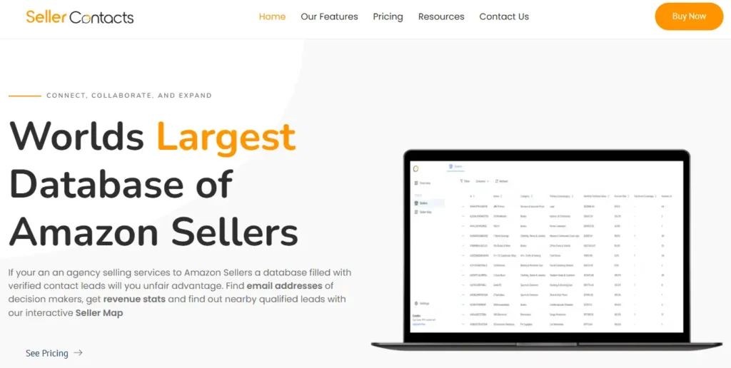 Discover Amazon Seller Emails with SellerContacts