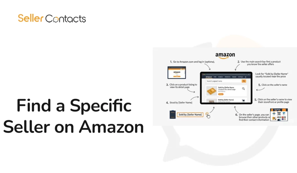 How to Find a Specific Seller on Amazon